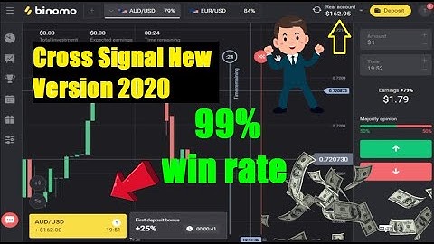 Cross Signal New Version 2020 || 2 Op Profit 100% Real Signal - 99% win rate    - binomo strategy