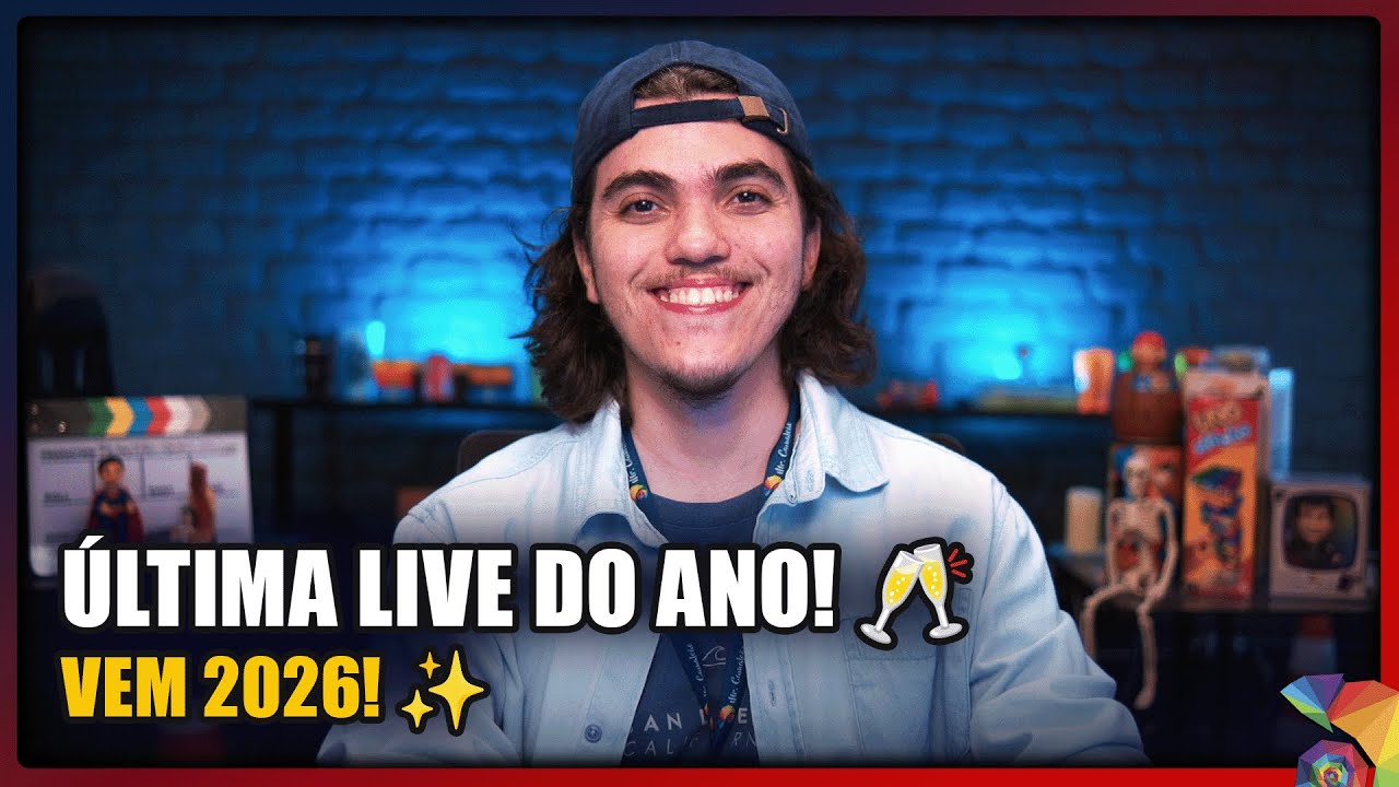 🔴 Últimas Fofocas de 2025 + Conversa AO VIVO com Inscritos | Feliz 2026