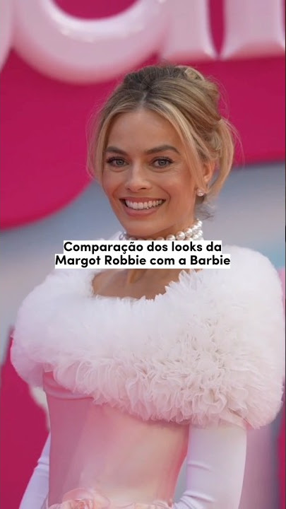 Cadê o rosa? Margot Robbie usa roupa preta na première do filme de