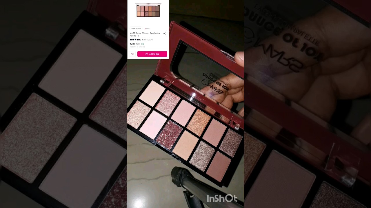 Mars Dance With Joy Eyeshadow Palette-2 Under Rs. 300/-