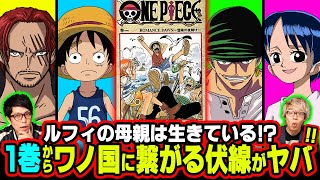 ゴムゴムの実の前任者やシャンクスの目的の伏線が凄すぎる 全てが始まった1巻は絶対に読み返すべき ワンピース 考察