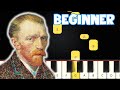 Van Gogh Virginio Aiello On Piano Beginner Piano Tutorial Easy Piano