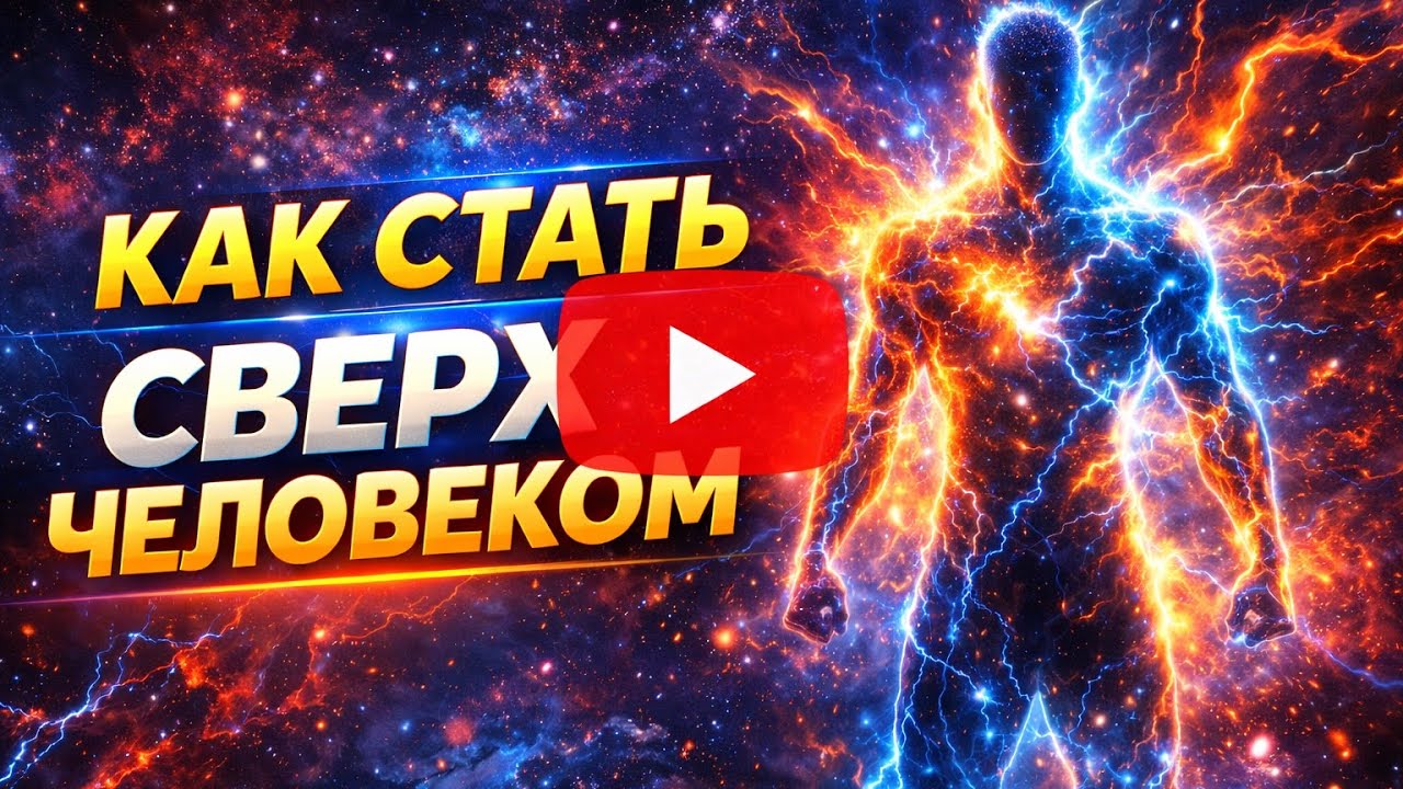 ⚡ КАК СТАТЬ СВЕРХЧЕЛОВЕКОМ?