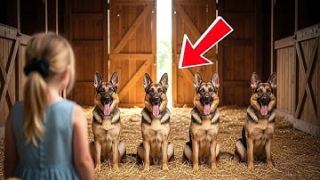A Little Girl Finds Abandoned Dogs On Her Farm — And Is Stunned To Discover What They Really Were!