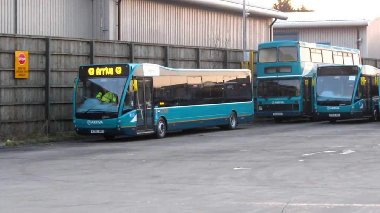 Brand new Arriva Southend Versa bus KX62 JNO & driver trainer Volvo B6 L210 YCU