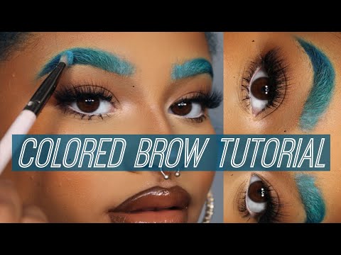 Video: How To Wear Colored Eyebrows