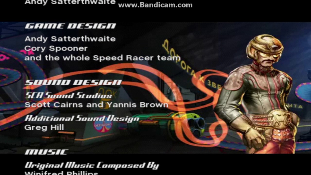 Speed Racer Staff Credits (PS2) - YouTube