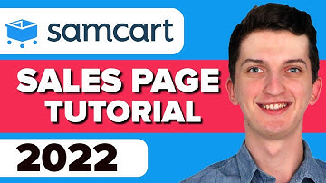 Samcart Salespage Tutorial - How To Create Amazing Salespage with Samcart