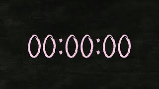 60 sec count up timer (Chalkboard) 60秒カウントアップタイマー 黒板 Full HD 1920x1080