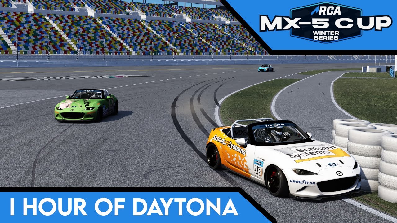 python cup series s6 daytona | daytona 500 - youtube... 1 Hour of Daytona | MX-5 Cup Winter Series | Race 1 @ Daytona ...