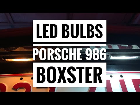 How to Install LED Interior Bulbs In Porsche 986 Boxster or 996 911