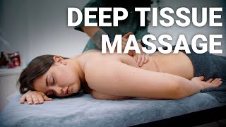 Deep Tissue Massage for Liza from @asmrmassagefun  || REAL #asmr #massage