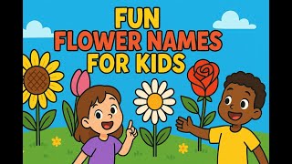 🌸 Fun Flower Names for Kids | Learn Flowers with Smiles & Giggles! 🌼 screenshot 5