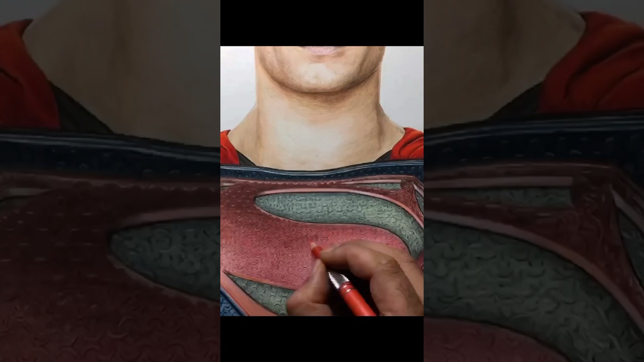 Drawing Superman | Man of Steel 