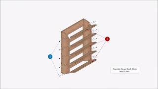 Wooden shoes rack pdf plan for metric units