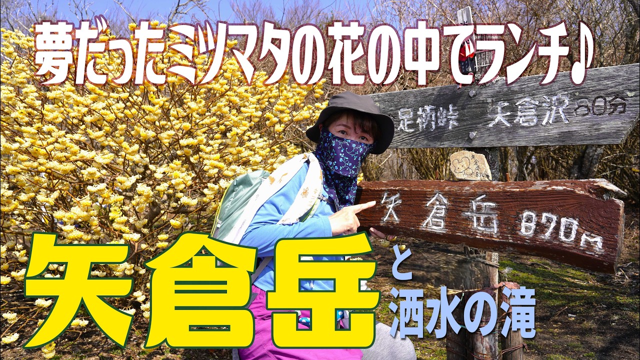 Mountain Climbing] Mt. Yagura! The view from the summit is great