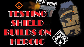 Testing my shield builds on heroic (Gameplay only)