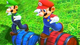 Super Mario Party - All Funny Minigames In Mariothon Kamek Cup