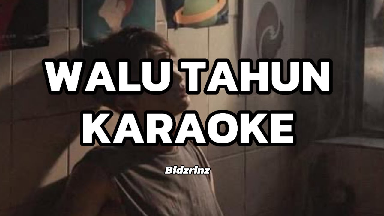 Walu tahun karaoke cover song by Zaheen 