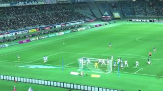 20170430横浜F・マリノス vs ガンバ大阪 FKからCK