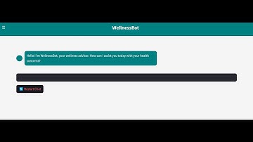 WellnessBOT using RAG , Gemini Pro and Langchain