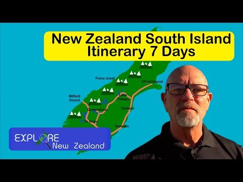 New Zealand South Island Itinerary 7 Days