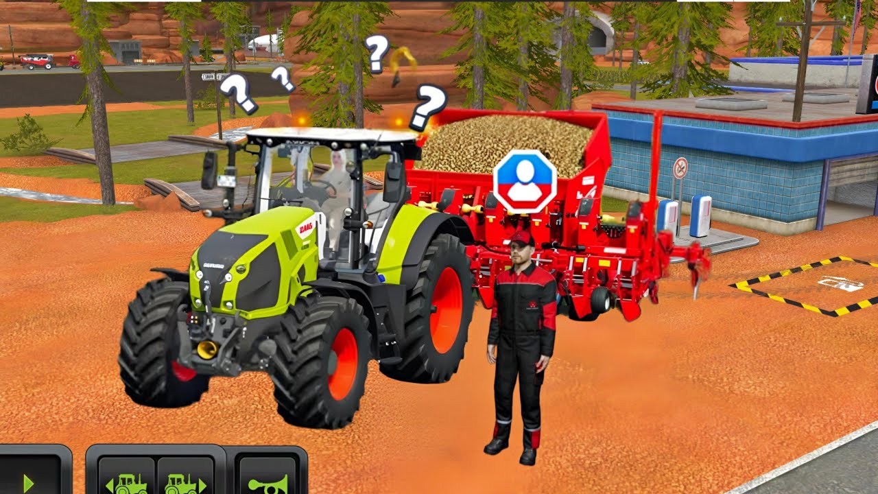 Fs 18 Potato Sowing Gameplay | Farming Simulator 18 Timelapse 