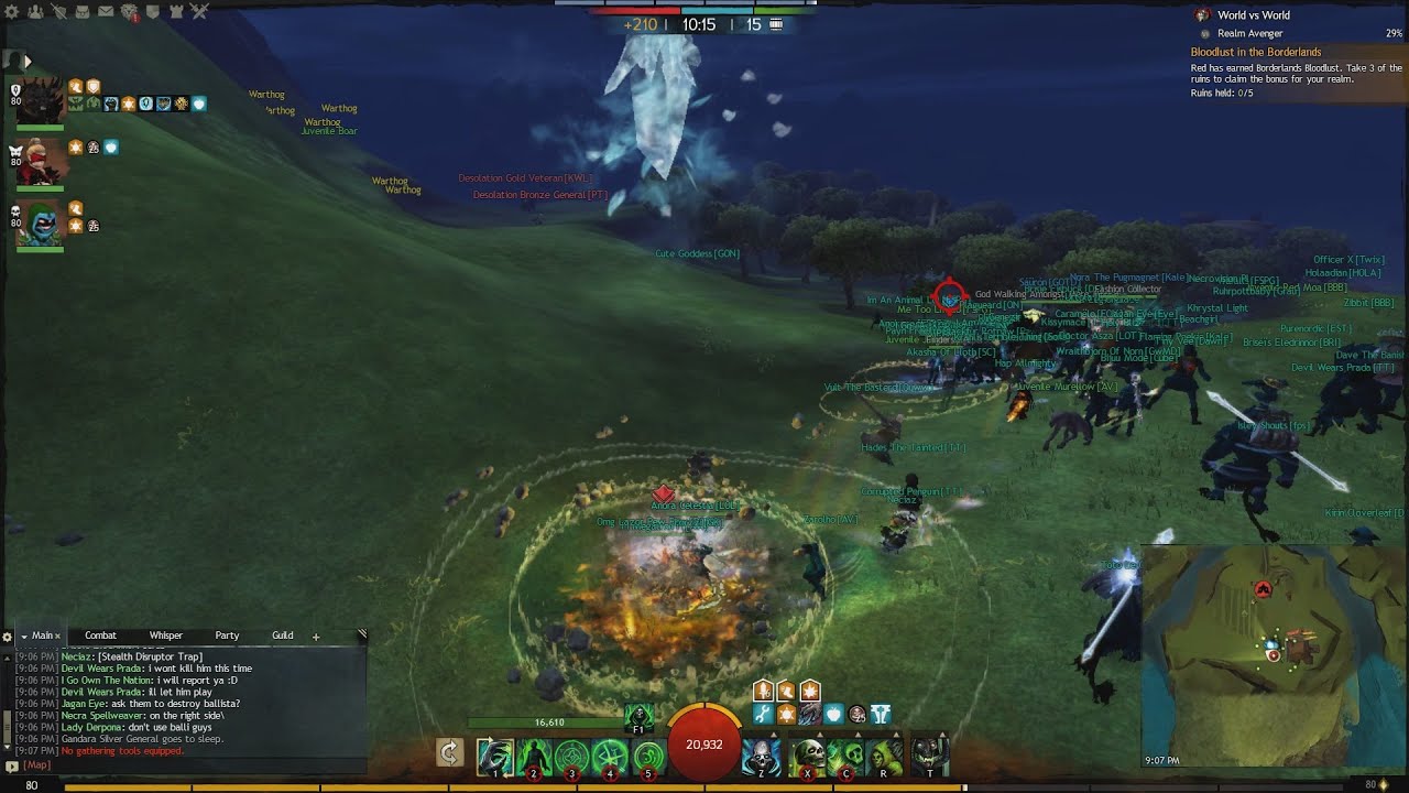 GW2 WvW - Far Shiverpeaks vs Desolation