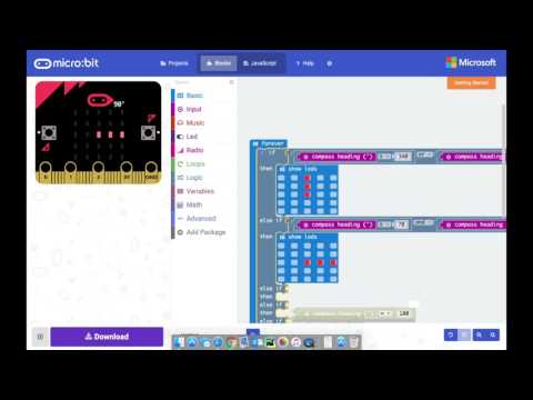 Programming with micro:bit - Compass Extension Task