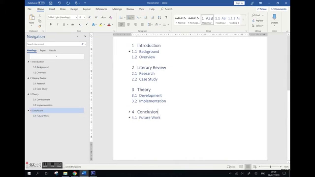 how-to-numbered-headings-sub-headings-table-of-contents-multi-level