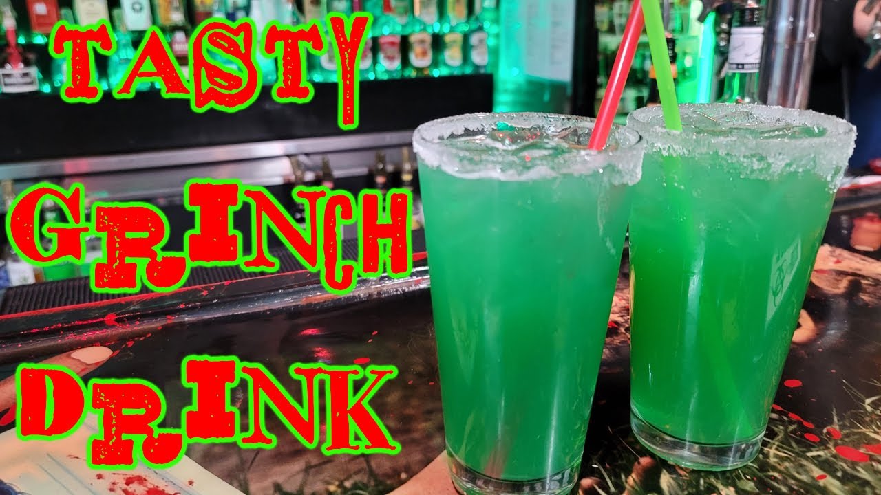 How to Make a Tasty Grinch Drink