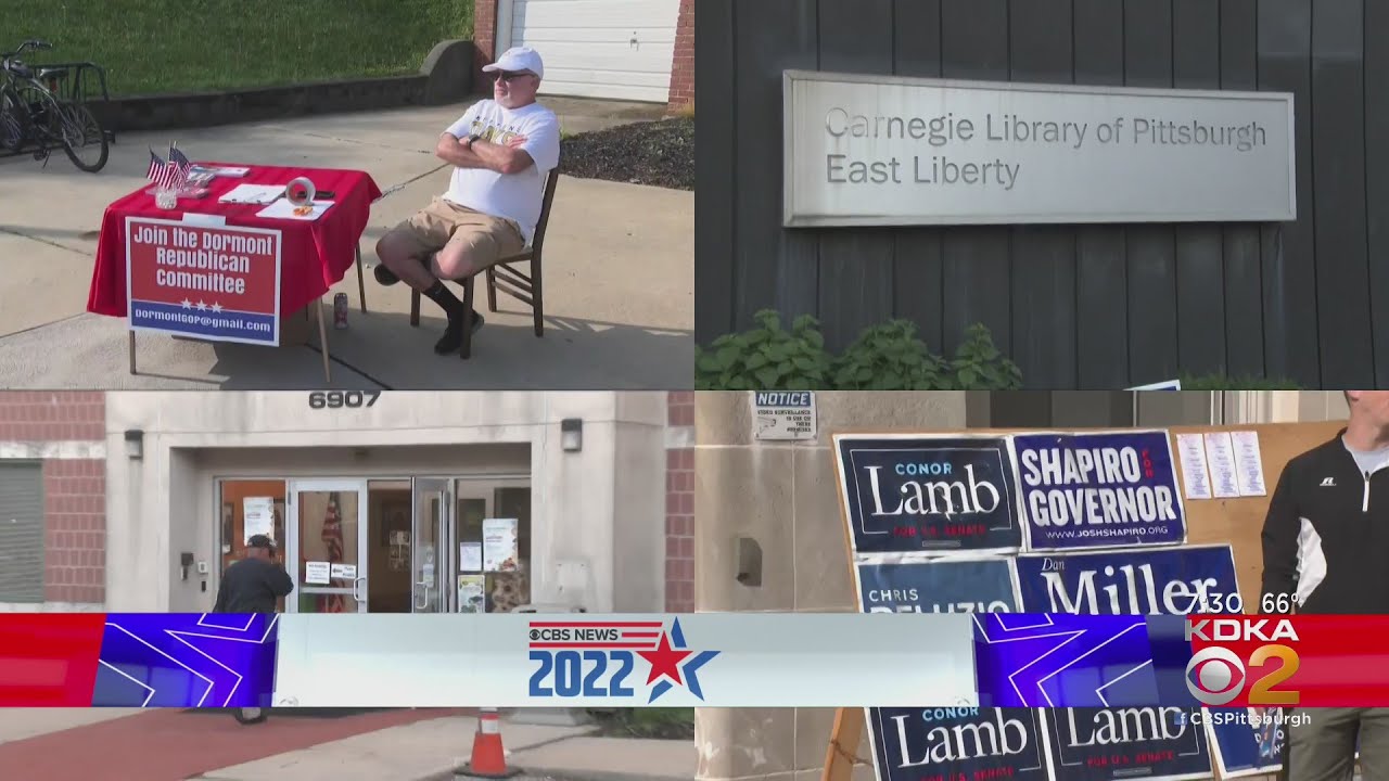 It is Primary election day in Pennsylvania