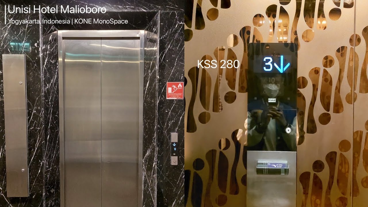 KONE MonoSpace Elevator with KSS 280 at Unisi Hotel Malioboro ...