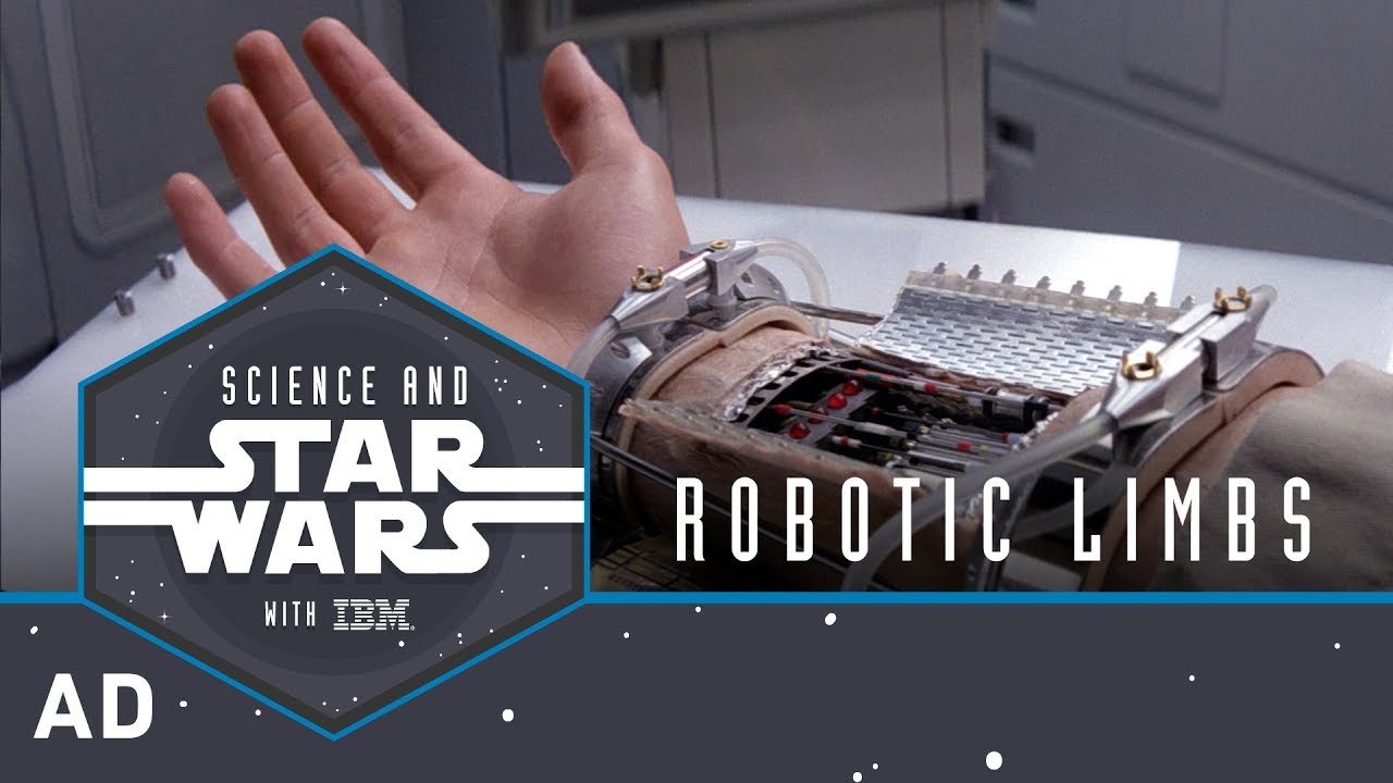 Robotic Limbs Science and Star Wars - YouTube