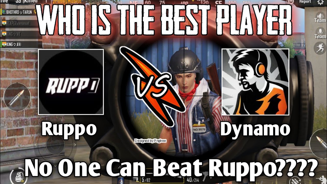 RUPPO VS DYNAMO Clear Win RUPPO On PUBG MOBILE | YOU MUST WATCH