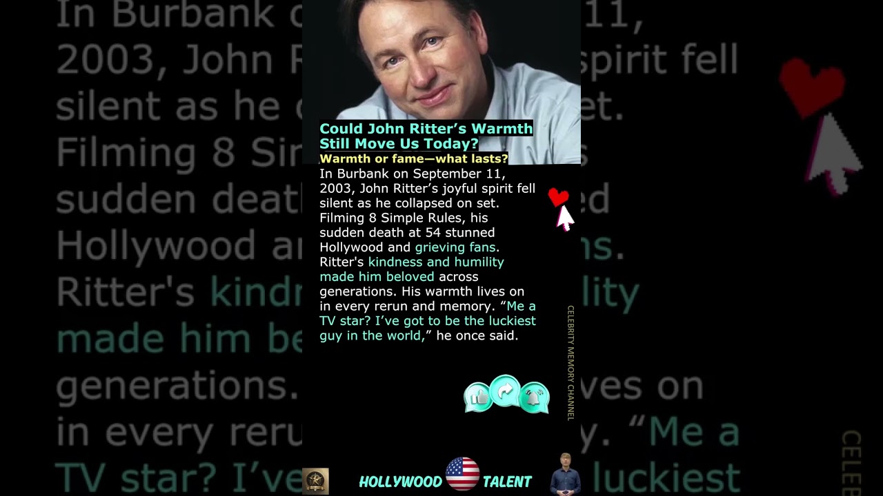 Could John Ritter’s Warmth Still Move Us Today?