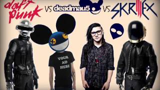 Daft Punk vs Deadmau5 vs Skrillex   Technologic vs Professional Griefers vs My Name Is Skrillex