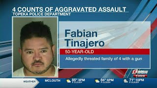 Road rage incident including family on ATV ends with Topeka man behind bars