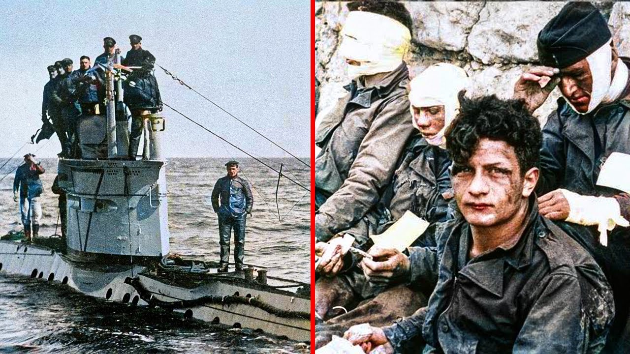 Brutální osud posádek německých ponorek během druhé světové války