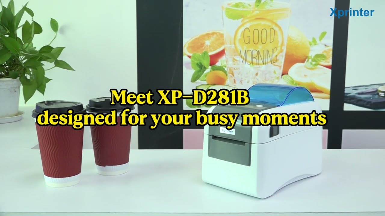 Xprinter XP-D281B: 8ips High-Speed Labeling Champion #labelprinter