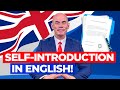 SELF-INTRODUCTION in ENGLISH for Job Interviews!