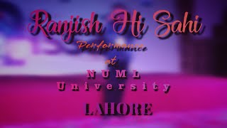 Ranjish Hi Sahi Ghazal Performance Lahore Ali Raza