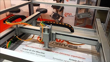 Linear motor DEMO (machine application for the industry) | MLL | SINADRIVES Direct Drive Experts
