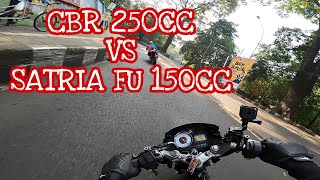 SUNMORI BAR BAR SATRIA FU VS CBR 250 PUNCLUT