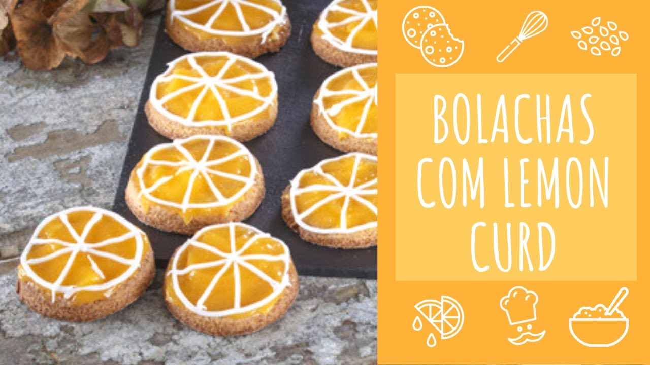 Bolachas com Creme de Limão (Lemon Curd)