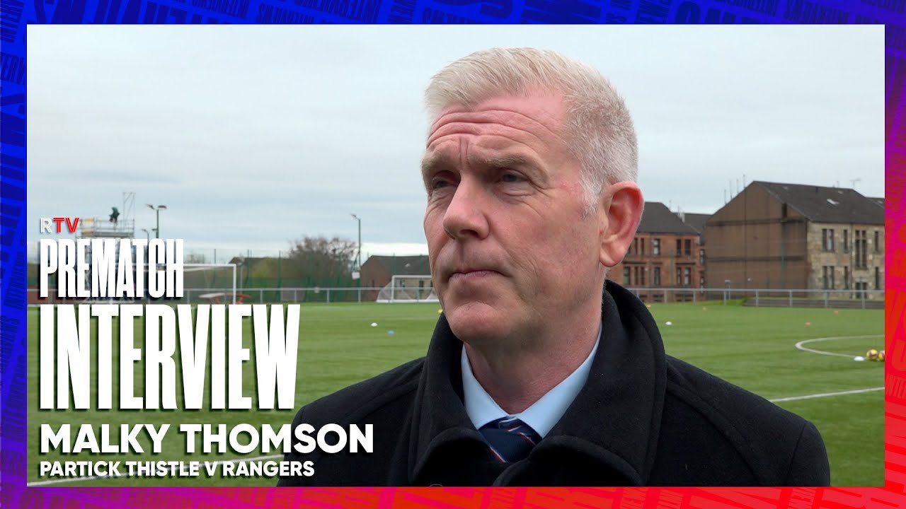 PREMATCH | Malky Thomson | Partick Thistle v Rangers Women