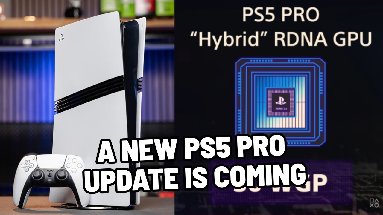 В сеть просочилась информация о новом масштабном обновлении для PS5 Pro.