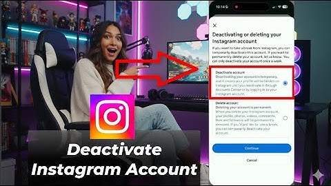 How to deactivate an Instagram account in 2025