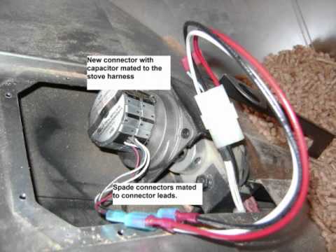 Quadrafire Classic 1200 Pelletstove Auger Motor Repair ... quadrafire wiring diagram 