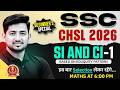 SSC CHSL Maths Classes 2026 | Simple and Compound Interest | SI and CI - 01 | By Ravinder Sir